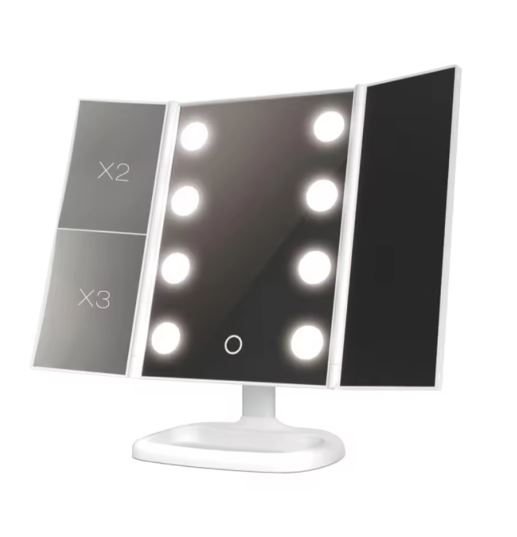 Miniatura 7 de ESPEJO COSMETICO DE TRES  LED, MAQILLAJE